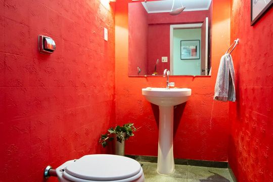 Lavabo de apartamento à venda com 4 quartos, 180m² em Santo Amaro, São Paulo