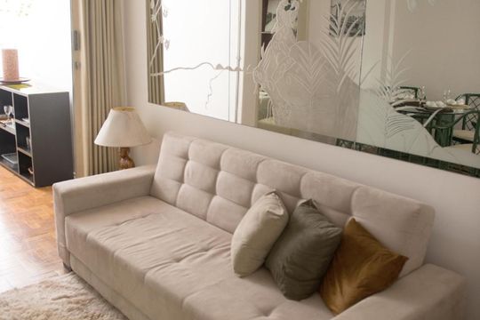 Sala de apartamento para alugar com 1 quarto, 38m² em Flamengo, Rio de Janeiro