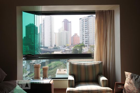 Sala de apartamento à venda com 3 quartos, 114m² em Bosque da Saúde, São Paulo
