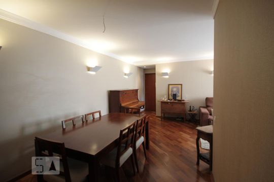 Sala de apartamento à venda com 3 quartos, 114m² em Bosque da Saúde, São Paulo