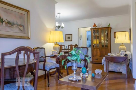 Sala de apartamento à venda com 4 quartos, 140m² em Vila Sonia, São Paulo