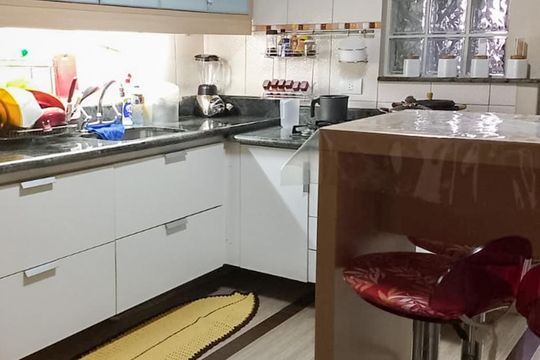 Cozinha de apartamento à venda com 3 quartos, 90m² em Santana, São Paulo