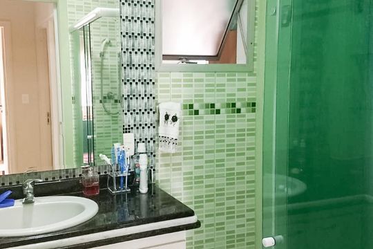 Banheiro de apartamento à venda com 3 quartos, 90m² em Santana, São Paulo