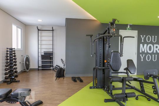 Área comum - Academia de apartamento para alugar com 2 quartos, 41m² em Barra Funda, São Paulo
