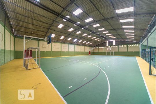 Área Comum - Quadra Poliesportiva de apartamento para alugar com 2 quartos, 53m² em Ferrazópolis, São Bernardo do Campo