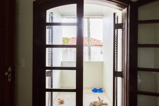 Varanda da Suíte Master de casa para alugar com 4 quartos, 750m² em Vila Sao Geraldo, São Paulo
