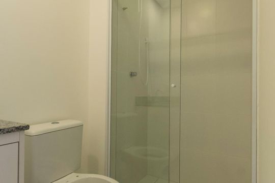 Suíte - Banheiro de apartamento para alugar com 1 quarto, 41m² em Ipiranga, São Paulo