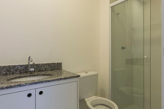 Suíte - Banheiro de apartamento para alugar com 1 quarto, 41m² em Ipiranga, São Paulo