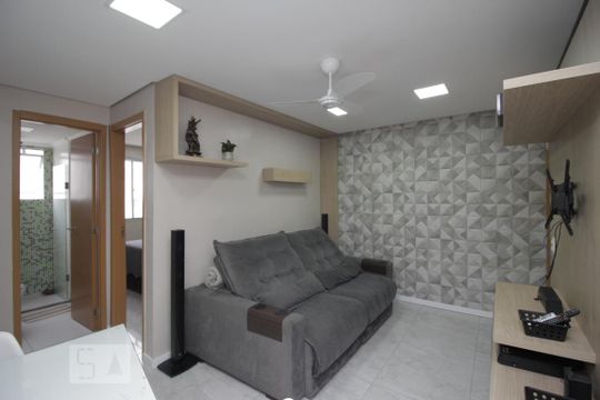 Sala de apartamento à venda com 2 quartos, 42m² em São José, Canoas