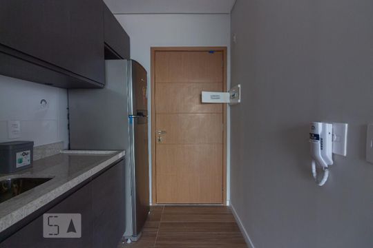 Cozinha de kitnet/studio à venda com 1 quarto, 32m² em Centro, Osasco