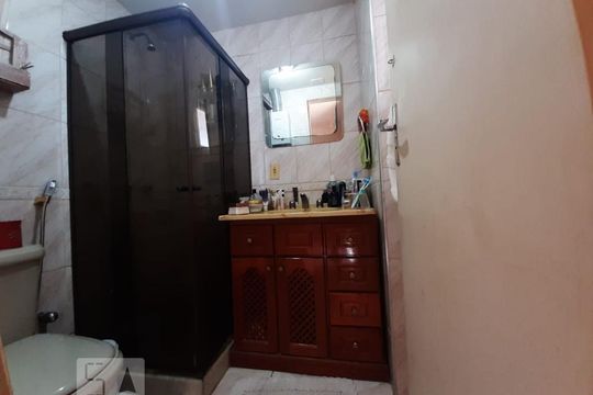 Banheiro da Suíte de apartamento à venda com 2 quartos, 132m² em Riachuelo, Rio de Janeiro