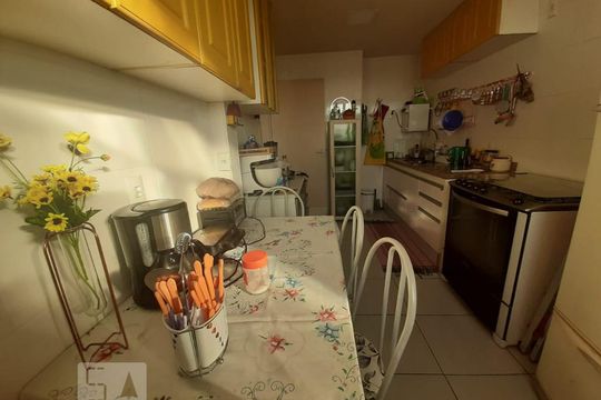 Cozinha de apartamento à venda com 2 quartos, 132m² em Riachuelo, Rio de Janeiro
