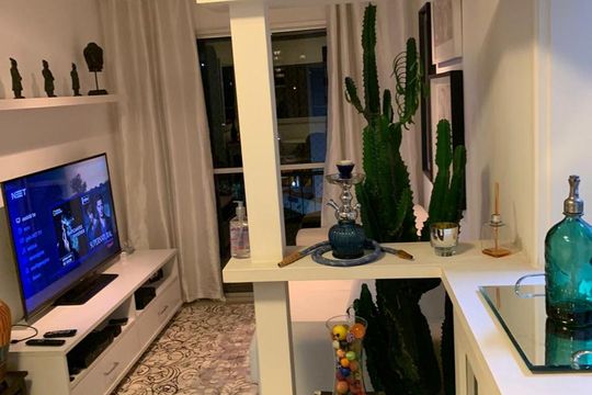 Sala de apartamento para alugar com 2 quartos, 52m² em Boaçava, São Paulo