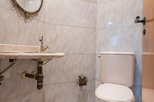 Lavabo de apartamento à venda com 4 quartos, 158m² em Brooklin Paulista, São Paulo