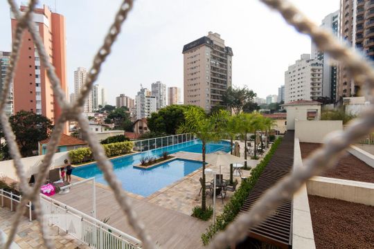 Vista de apartamento para alugar com 3 quartos, 125m² em Chácara Inglesa, São Paulo