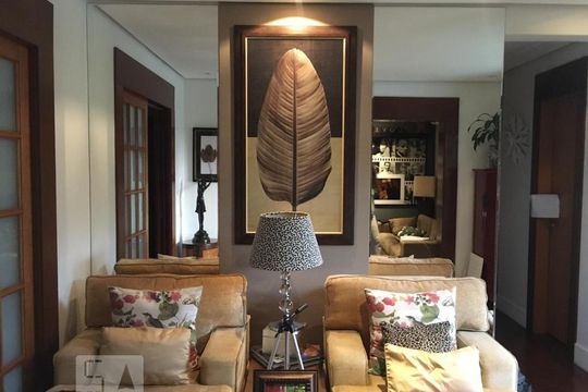 sala de apartamento à venda com 3 quartos, 165m² em Vila Suzana, São Paulo