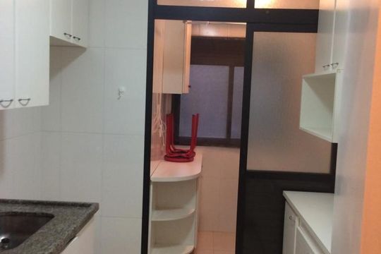 cozinha de apartamento à venda com 2 quartos, 68m² em Vila Andrade, São Paulo