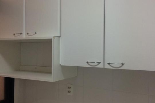 cozinha de apartamento à venda com 2 quartos, 68m² em Vila Andrade, São Paulo