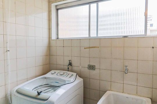 Área de Serviço de apartamento para alugar com 2 quartos, 66m² em Brooklin Paulista, São Paulo