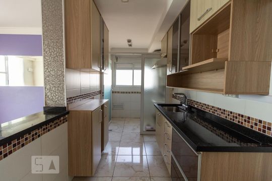 Cozinha de apartamento à venda com 3 quartos, 69m² em Rio Pequeno, São Paulo
