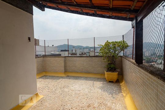 Varanda da Sala de apartamento à venda com 2 quartos, 123m² em Icaraí, Niterói