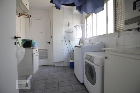 Área de Serviço de apartamento para alugar com 4 quartos, 170m² em Vila Suzana, São Paulo