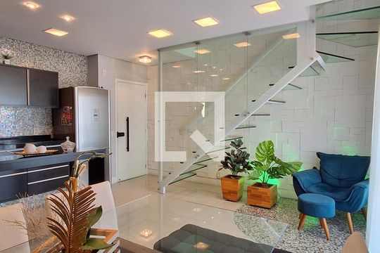 Sala de apartamento para alugar com 3 quartos, 168m² em Mauá, São Caetano do Sul