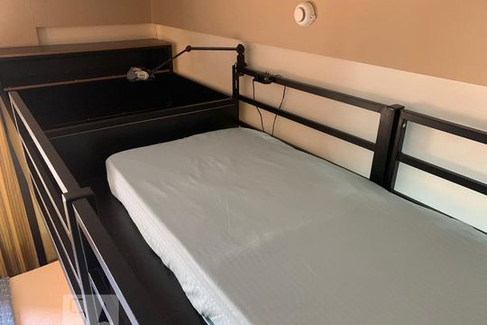 Quarto de apartamento à venda com 1 quarto, 28m² em Vila Clementino, São Paulo