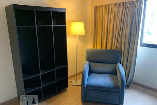 Sala de apartamento à venda com 1 quarto, 28m² em Vila Clementino, São Paulo