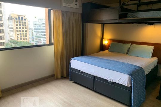 Quarto de apartamento à venda com 1 quarto, 28m² em Vila Clementino, São Paulo