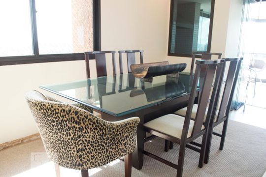 Sala de Jantar de apartamento para alugar com 3 quartos, 152m² em Fazenda Morumbi, São Paulo