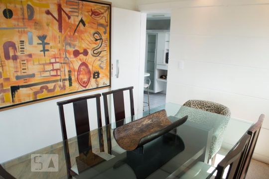 Sala de Jantar de apartamento para alugar com 3 quartos, 152m² em Fazenda Morumbi, São Paulo