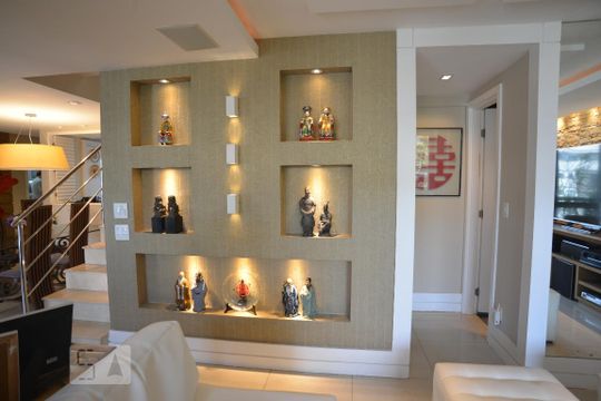 Sala de apartamento à venda com 4 quartos, 170m² em Botafogo, Rio de Janeiro