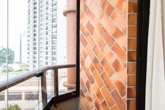 Varanda da Suíte 3 de apartamento para alugar com 3 quartos, 180m² em Parque da Mooca, São Paulo
