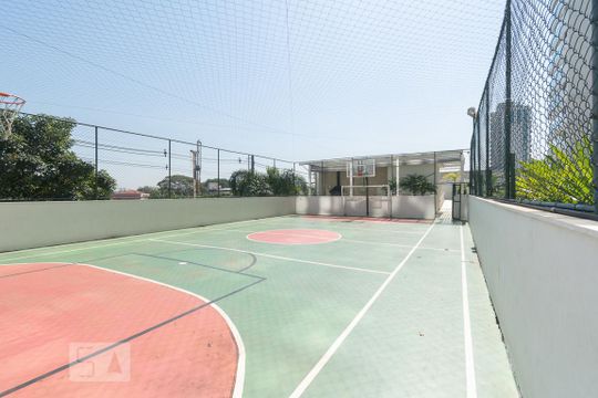 Quadra Poliesportiva de apartamento para alugar com 1 quarto, 45m² em Santo Amaro, São Paulo