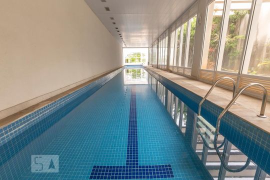 Área comum - Piscina de apartamento para alugar com 2 quartos, 52m² em Barra Funda, São Paulo