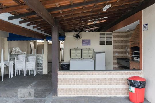 Área comum - Churrasqueira de apartamento para alugar com 3 quartos, 62m² em Jardim Santa Emilia, São Paulo