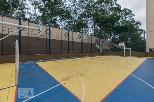 Área comum - Quadra de apartamento para alugar com 3 quartos, 62m² em Jardim Santa Emilia, São Paulo