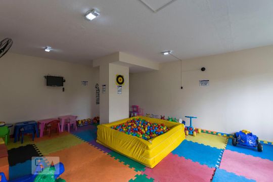 Área comum - Brinquedoteca de apartamento para alugar com 3 quartos, 62m² em Jardim Santa Emilia, São Paulo