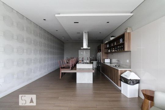 Área comum - Espaço Gourmet de apartamento para alugar com 1 quarto, 45m² em Vila Gomes Cardim, São Paulo