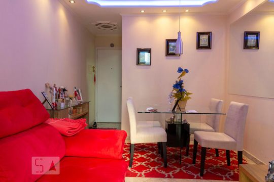 Sala de apartamento para alugar com 3 quartos, 65m² em Cambuci, São Paulo