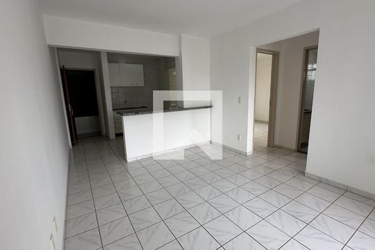Sala de apartamento para alugar com 2 quartos, 56m² em Residencial Eldorado, Goiânia