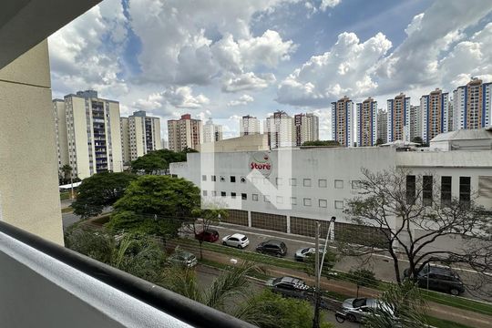 Vista da Varanda de apartamento para alugar com 2 quartos, 56m² em Residencial Eldorado, Goiânia