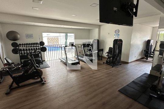 Área comum - Academia de apartamento para alugar com 2 quartos, 56m² em Residencial Eldorado, Goiânia