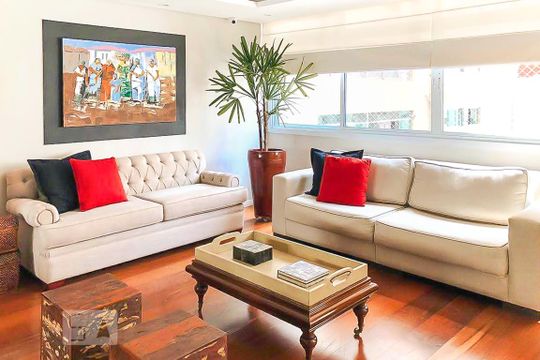 Sala de apartamento à venda com 3 quartos, 163m² em Jardim Paulista, São Paulo