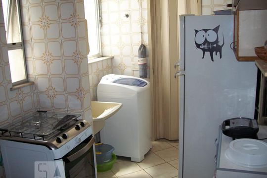 Cozinha de apartamento à venda com 1 quarto, 53m² em Vila Isabel, Rio de Janeiro