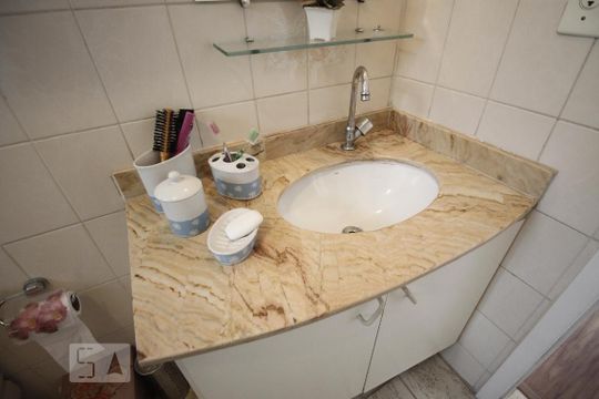 Banheiro de apartamento à venda com 2 quartos, 65m² em Jardim Brasil, São Paulo