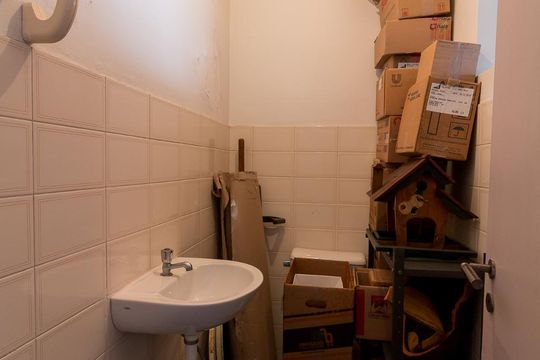 Banheiro da garagem de casa à venda com 3 quartos, 326m² em Vila Rosália, Guarulhos