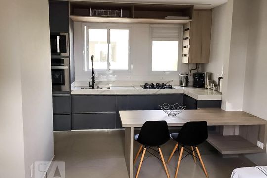 Cozinha de apartamento para alugar com 1 quarto, 90m² em Rudge Ramos, São Bernardo do Campo
