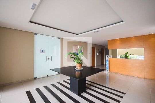 Hall social de apartamento para alugar com 1 quarto, 60m² em Vila Tramontano, São Paulo